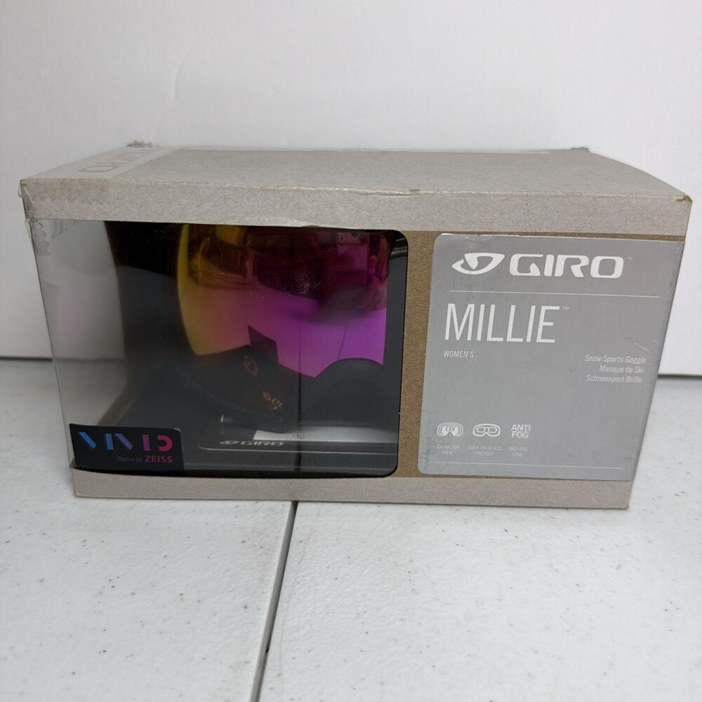 Giro Millie Ski Goggles Snowboard Goggles Vivid PINK for Women -MSRP $120